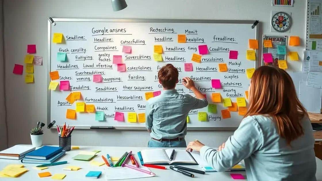 Techniques for writing engaging headlines