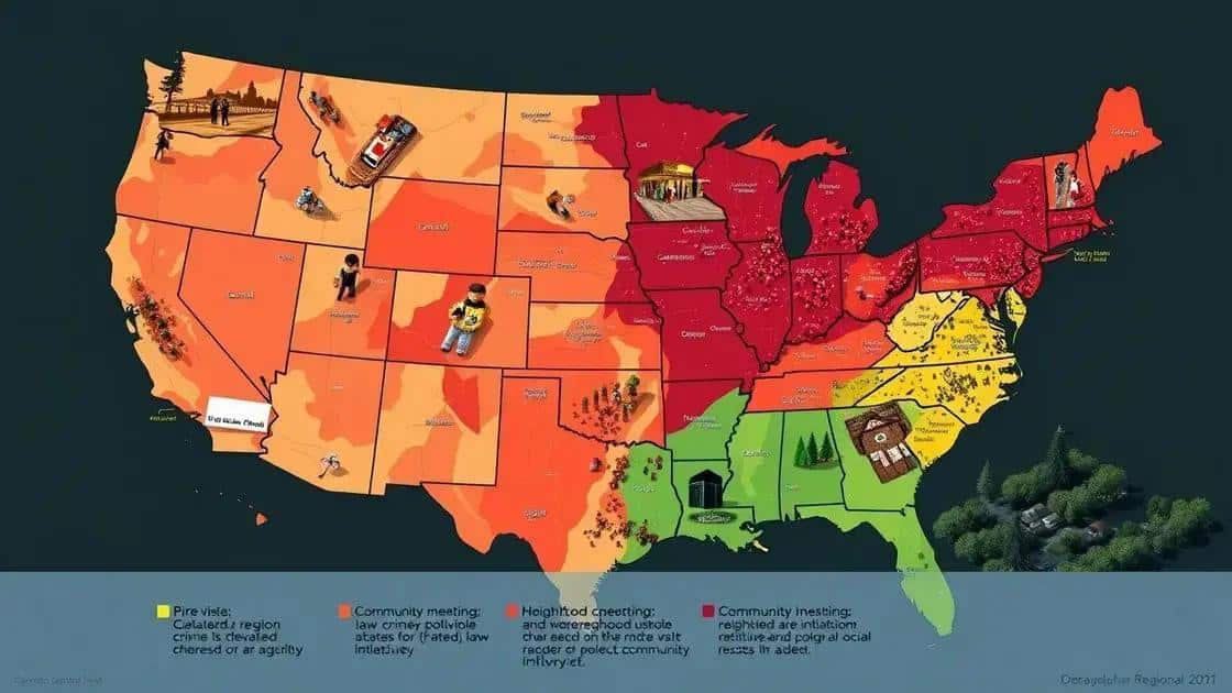 Regional differences in crime trends