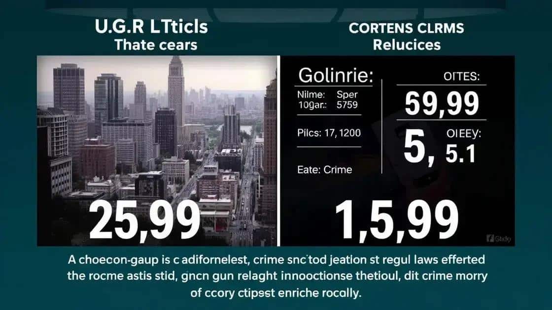 Impact of gun control laws on crime rates