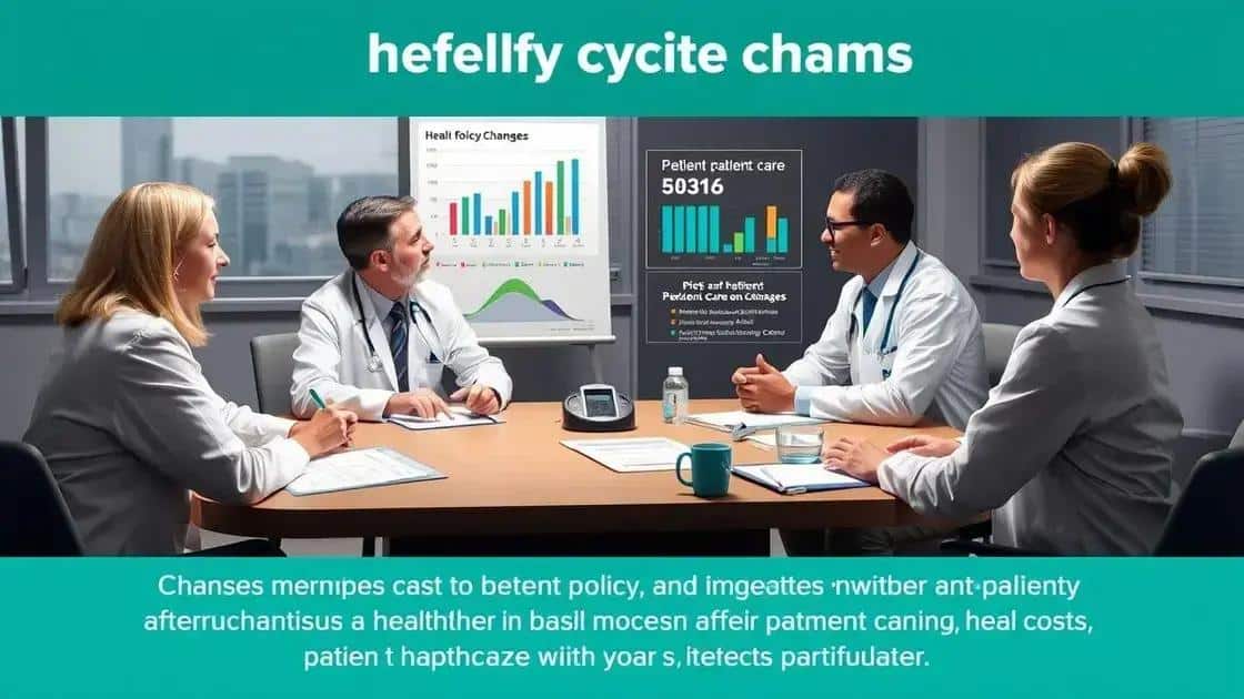 Impacts of recent healthcare policy changes