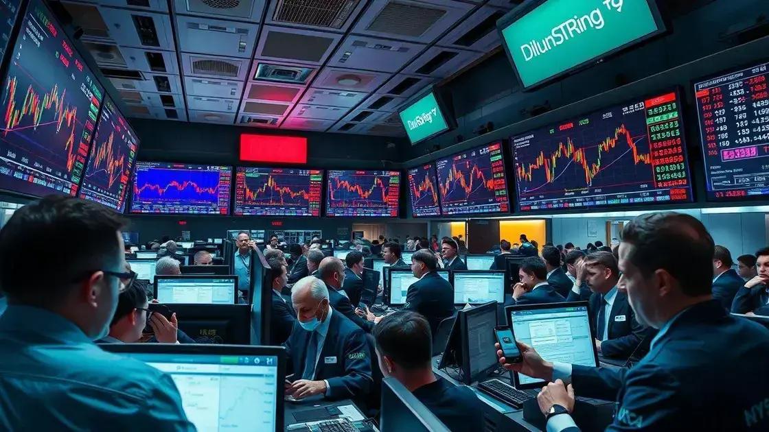 Market volatility and investor reactions