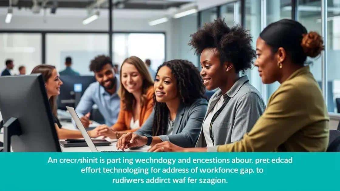 Strategies for addressing workforce gaps