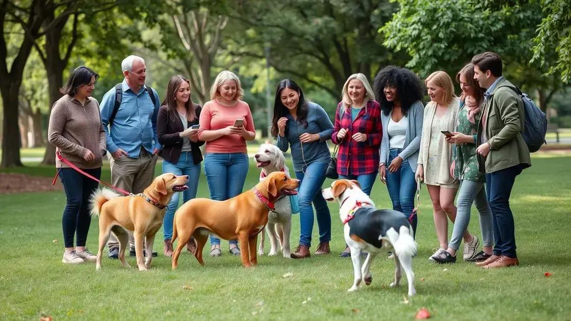 Social connections through pet ownership