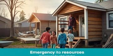 Emergency housing assistance after natural disasters