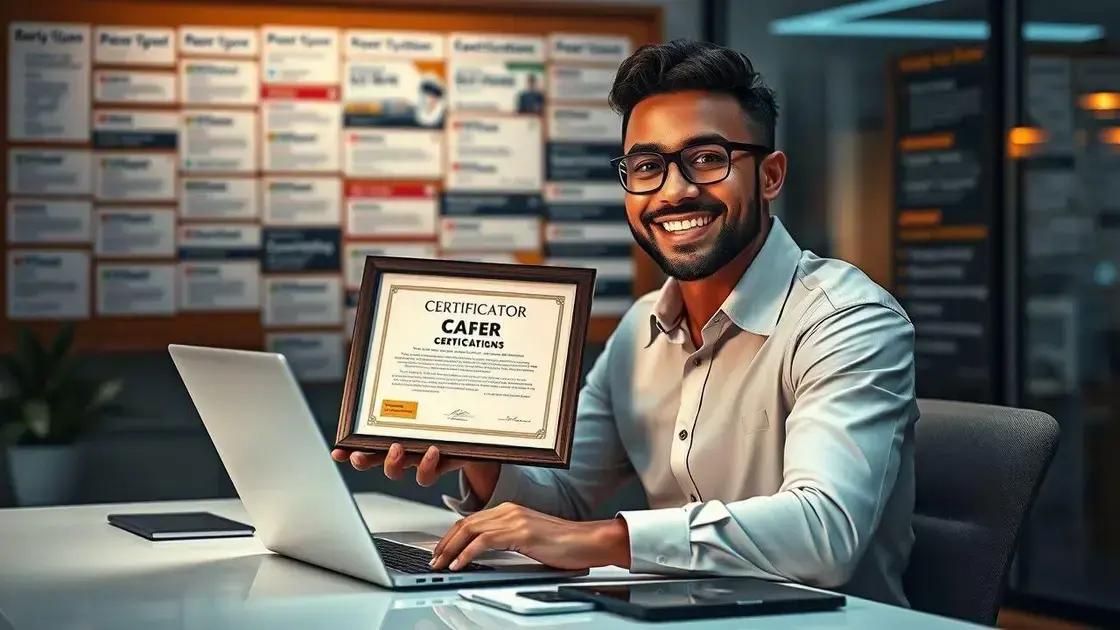 The impact of certifications on career growth