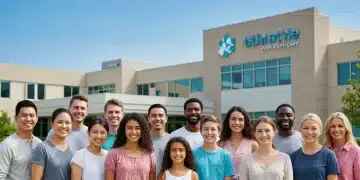 Diverse individuals benefiting from Medicaid expansion healthcare access