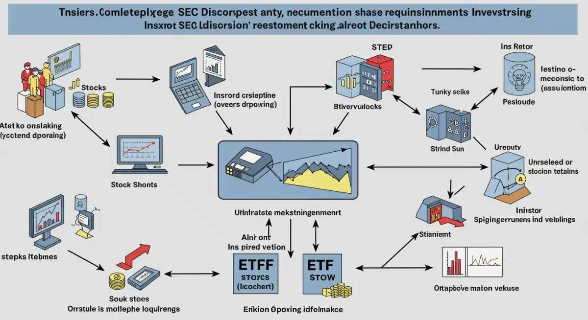 Graphic depicting new SEC disclosure requirements and their effect on different investment vehicles and investor decisions.