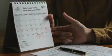 Person reviewing Social Security Disability forms for 2025 changes