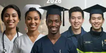 Public service professionals celebrating student loan forgiveness in 2026