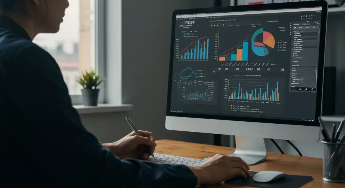 Individual reviewing student loan documents for PSLF eligibility