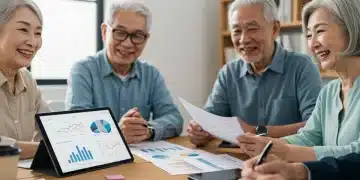 Group of seniors discussing 2026 Social Security changes and retirement planning